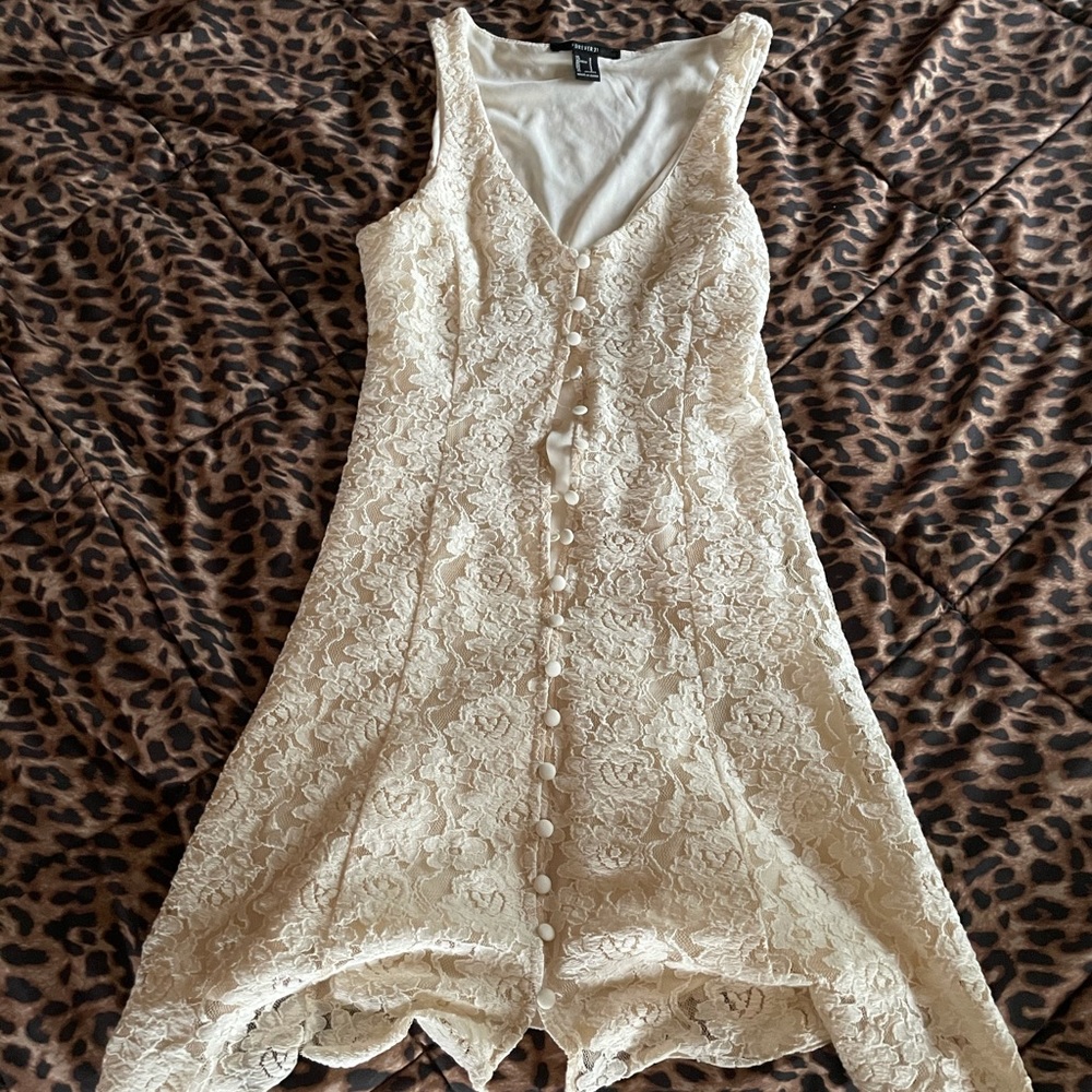 Off white lace dress( final price)
